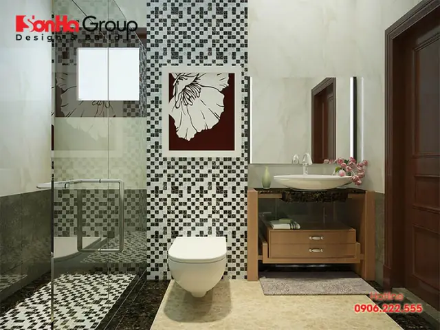 Lựa Chọn Các Mẫu Phòng Tắm Nhỏ Đẹp Mà Không Kém Phần Sang Trọng Cho Nhà Ống