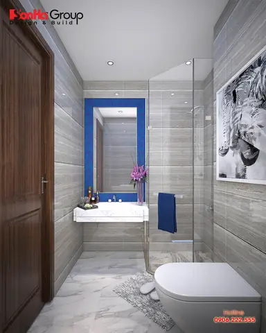 Lựa Chọn Các Mẫu Phòng Tắm Nhỏ Đẹp Mà Không Kém Phần Sang Trọng Cho Nhà Ống