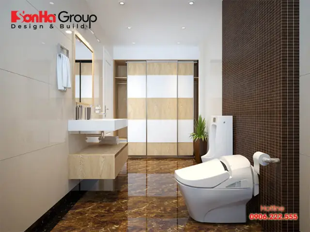 Lựa Chọn Các Mẫu Phòng Tắm Nhỏ Đẹp Mà Không Kém Phần Sang Trọng Cho Nhà Ống