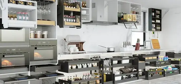 Phụ Kiện Tủ Bếp Cavallo: Nâng Tầm Tiện Nghi Và Thẩm Mỹ Cho Không Gian Bếp Hiện Đại