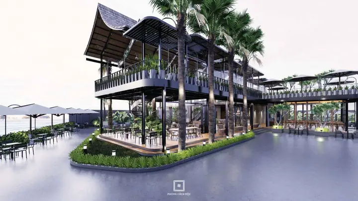 Một Số Mẫu Quán Cafe Đẹp Với Không Gian Mở