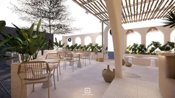 Một Số Mẫu Quán Cafe Đẹp Với Không Gian Mở