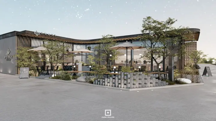 Một Số Mẫu Quán Cafe Đẹp Với Không Gian Mở