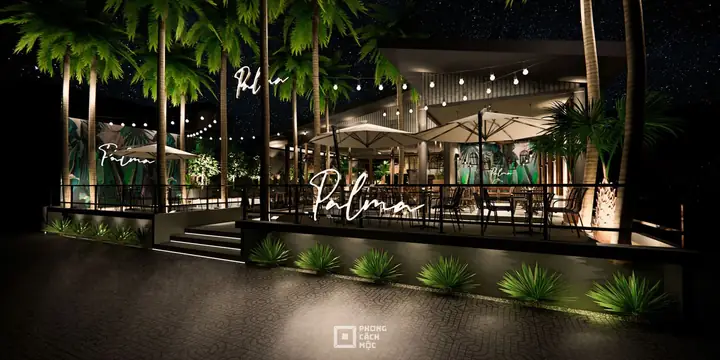 Một Số Mẫu Quán Cafe Đẹp Với Không Gian Mở