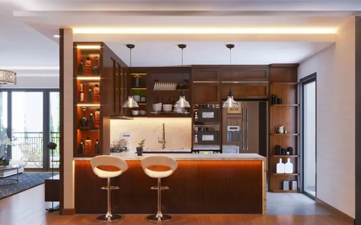 Top Những Mẫu Quầy Bar Mini Mới Nhất, Hiện Đại Và Sáng Tạo