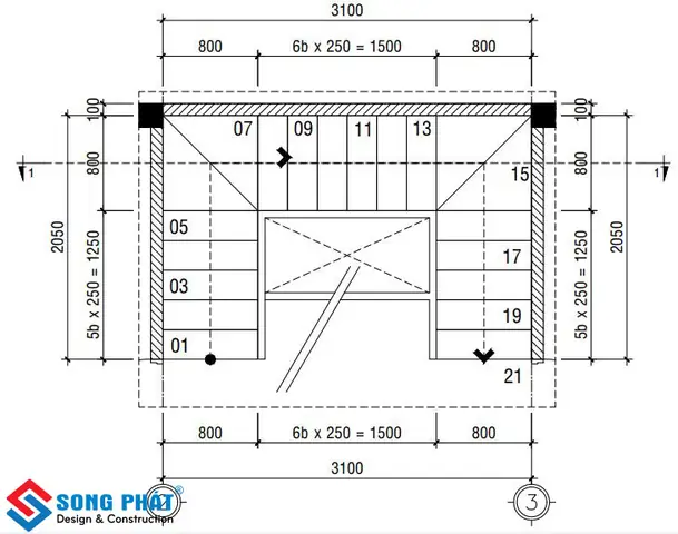 Số Bậc Cầu Thang Tiêu Chuẩn: Hướng Dẫn Thiết Kế Hoàn Hảo