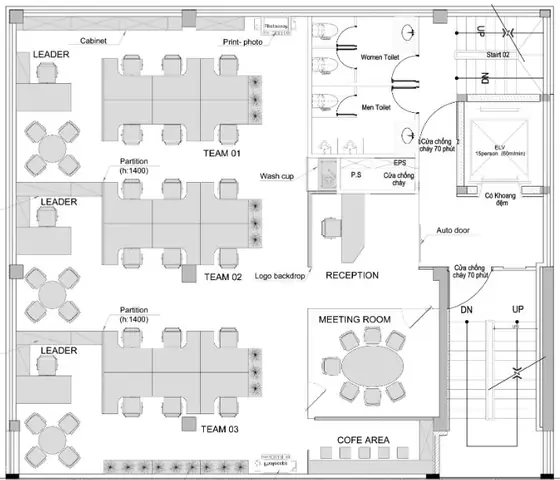 Bố Trí Văn Phòng Theo Xu Hướng Thoải Mái