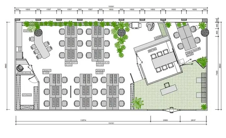 Lợi Ích Của Sơ Đồ Bố Trí Phòng Làm Việc