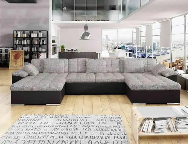Mẫu Sofa Chữ U Cedar Chất Liệu Nỉ Hiện Đại Mẫu Sofa Chữ U Cedar Chất Liệu Nỉ Hiện Đại