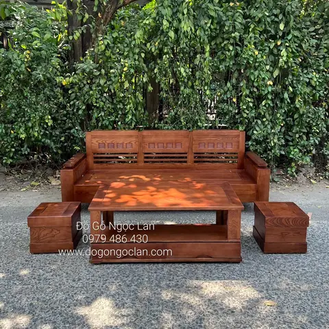 Sofa Gỗ Cho Chung Cư Nhỏ