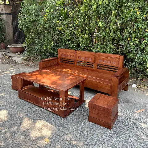 Sofa Gỗ Cho Chung Cư Nhỏ