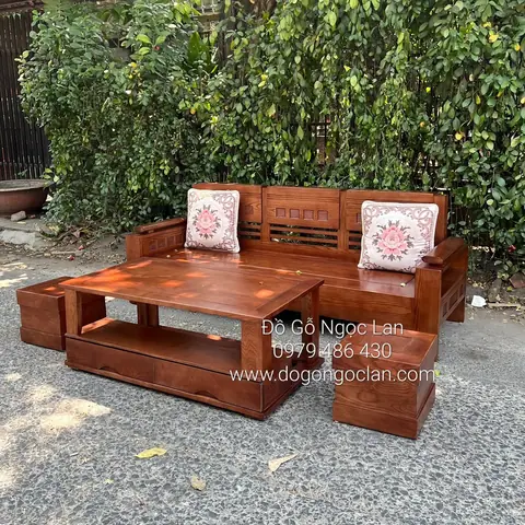 Sofa Gỗ Cho Chung Cư Nhỏ
