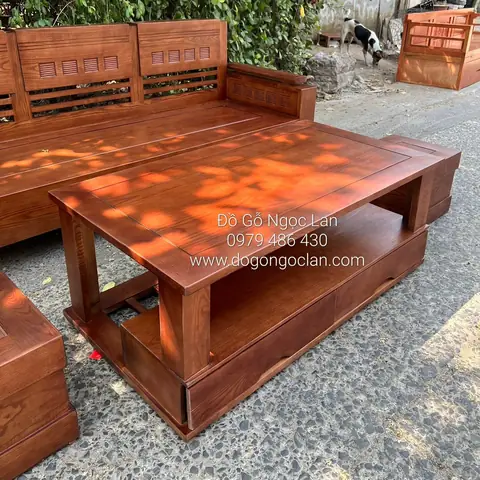 Sofa Gỗ Cho Chung Cư Nhỏ