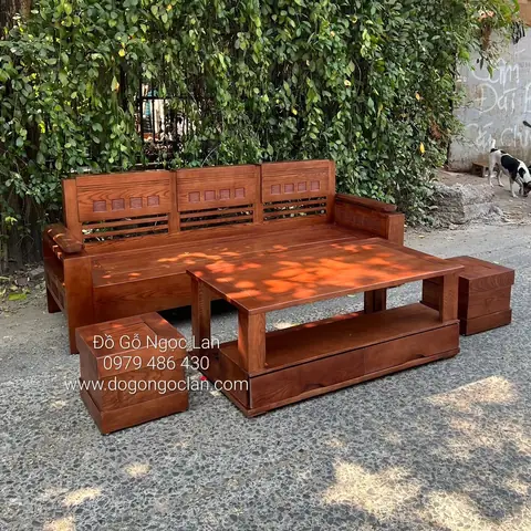 Sofa Gỗ Cho Chung Cư Nhỏ