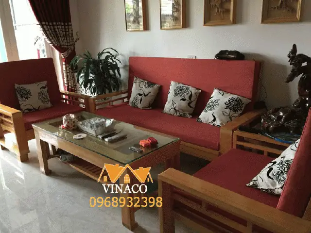 Bộ Đệm Ghế Sofa Gỗ Ở Các Tỉnh Thuộc Miền Bắc: