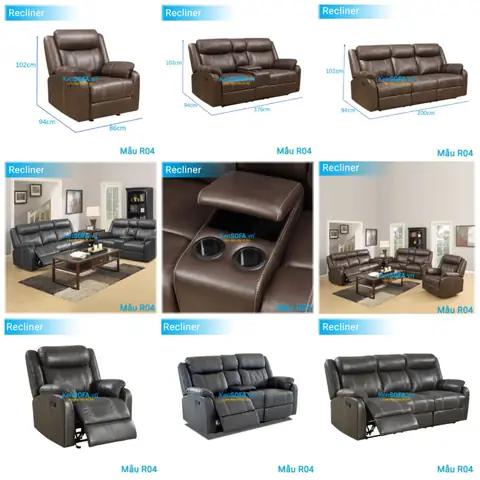 Sofa Thư Giãn Recliner Sofa Thư Giãn Recliner