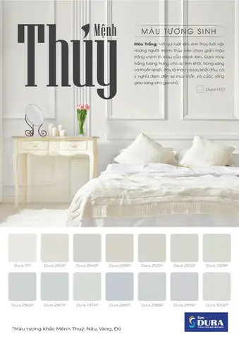 Chọn Màu Sơn Nhà Đẹp 2025 Hợp Phong Thủy Theo Mệnh Gia Chủ