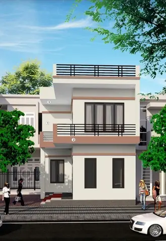 15+ Mẫu Sơn Nhà 2 Tầng Đẹp Cho Năm 2023