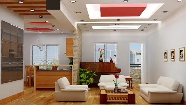 10 Mẫu Sơn Tường Trần Thạch Cao Theo Màu Ưa Thích Của Gia Chủ