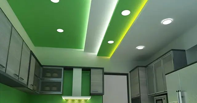 5 Mẫu Sơn Tường Trần Thạch Cao Phù Hợp Gia Chủ Mệnh Mộc