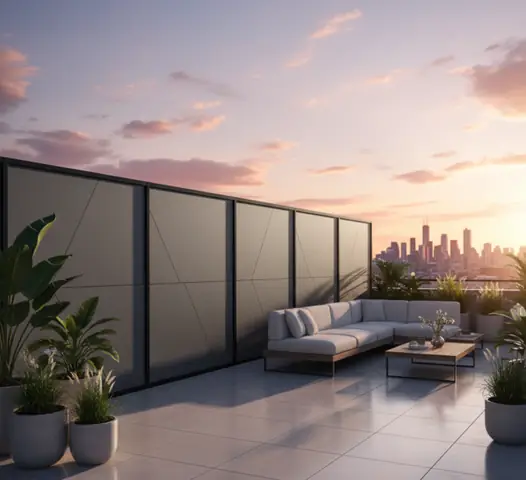 Vì Sao Tấm Vách Ngăn Ngoài Trời Chịu Nước Là Xu Hướng Hiện Đại?