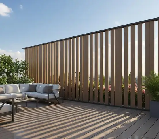 Vách Ngăn Nhựa Ngoài Trời Giá Rẻ