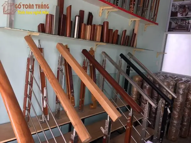 Tay Vịn Cầu Thang Gỗ