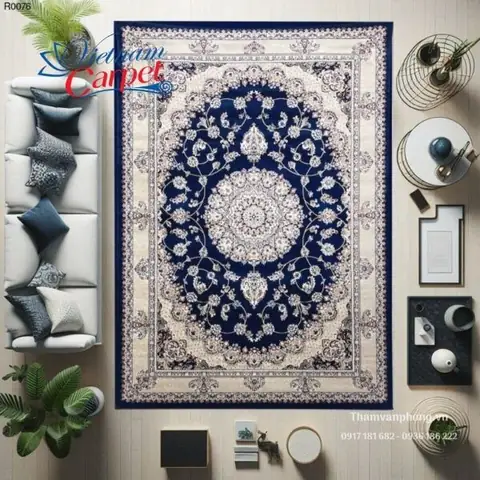 Thảm Cổ Điển Sợi Ngắn R0076 Thảm Cổ Điển Sợi Ngắn R0076