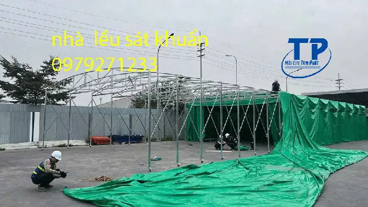 Mái Vòm Bạt Xếp: