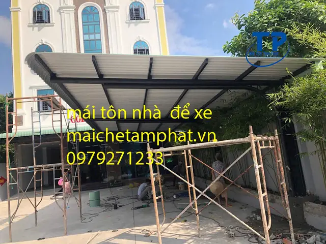 Thi Công Nhà Để Xe