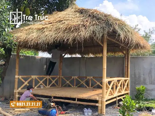 Giá Thi Công Nhà Tre Mái Lá Tại Tphcm Giá Thi Công Nhà Tre Mái Lá Tại Tphcm