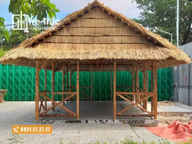Giá Thi Công Nhà Tre Mái Lá Tại Tphcm Giá Thi Công Nhà Tre Mái Lá Tại Tphcm