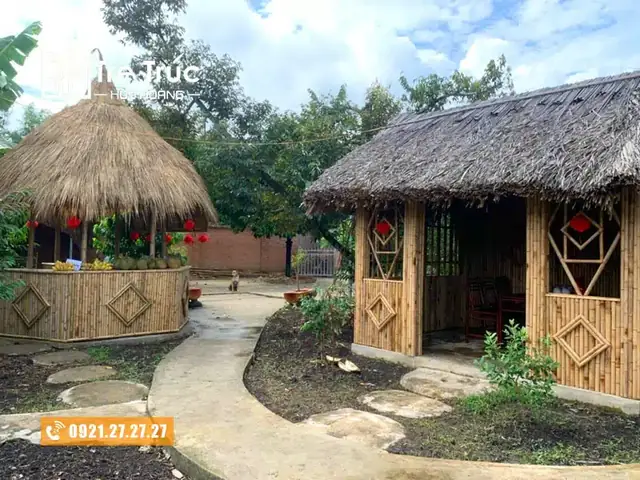 Giá Thi Công Nhà Tre Mái Lá Tại Tphcm