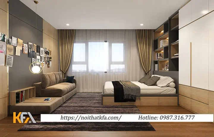 Dư Án: Thi Công Nội Thất Căn Hộ Chung Cư 3 Phòng Ngủ Diện Tích 85m2