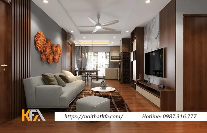 Dư Án: Thi Công Nội Thất Căn Hộ Chung Cư 3 Phòng Ngủ Diện Tích 85m2