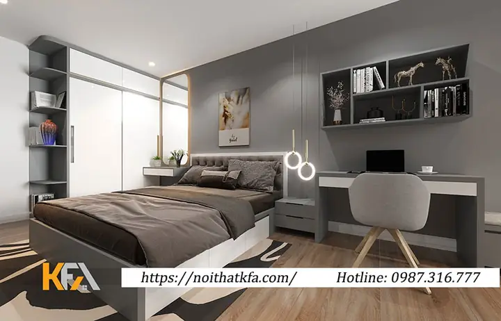 Dự Án: Thi Công Nội Thất Nhà Chung Cư 2 Phòng Ngủ 70m2