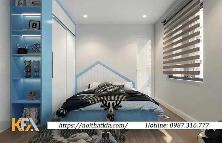 Dự Án: Thi Công Nội Thất Nhà Chung Cư 2 Phòng Ngủ 70m2