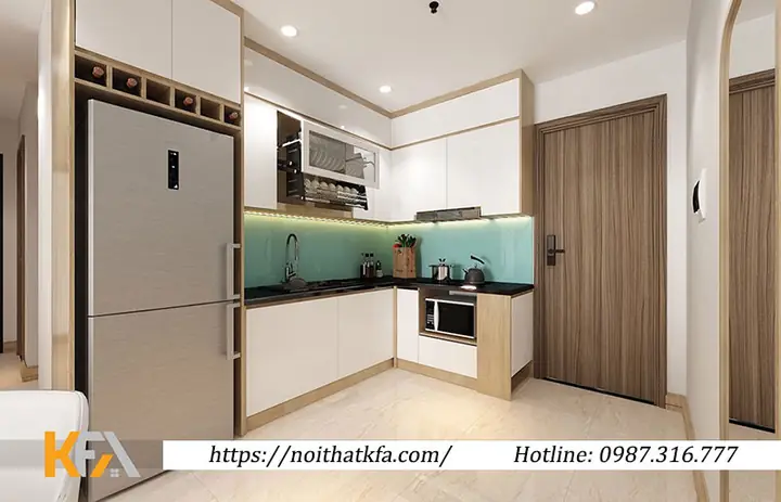 Dự Án: Thi Công Nội Thất Chung Cư Trọn Gói – 1 Phòng Ngủ 50m2