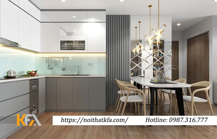 Dự Án: Thi Công Nội Thất Nhà Chung Cư 2 Phòng Ngủ 70m2