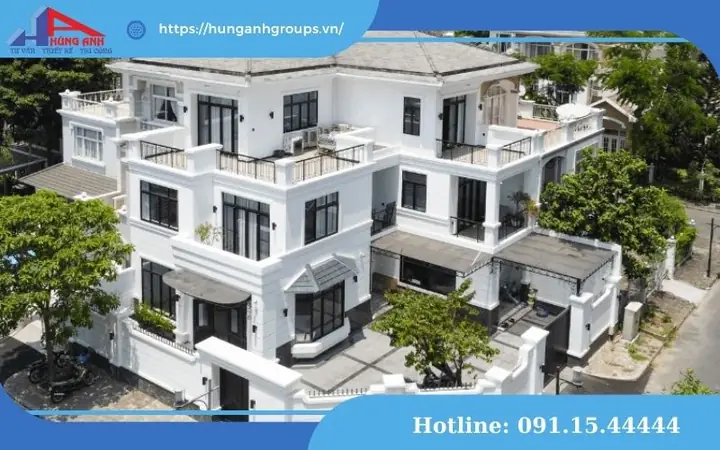 Quy Trình Thiết Kế Biệt Thự Cao Cấp – Hùng Anh