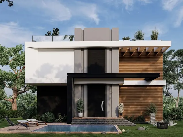 1. Mẫu Biệt Thự Nhà Vườn 200m2