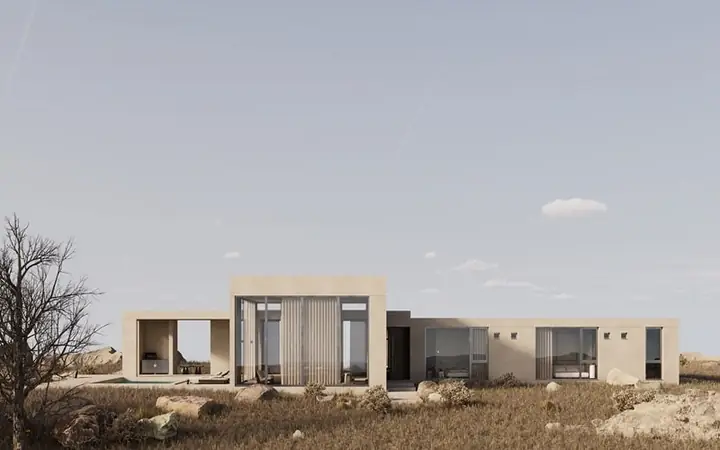 5. Biệt Thự Nhà Vườn 1 Tầng 4 Phòng Ngủ