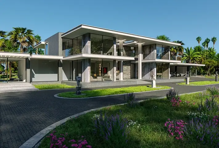 3. Thiết Kế Biệt Thự Sân Vườn 500m2