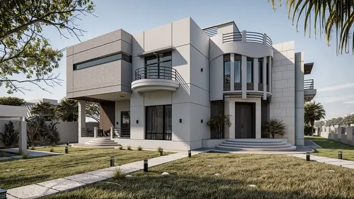 1. Biệt Thự Nhà Vườn 2 Tầng Hiện Đại