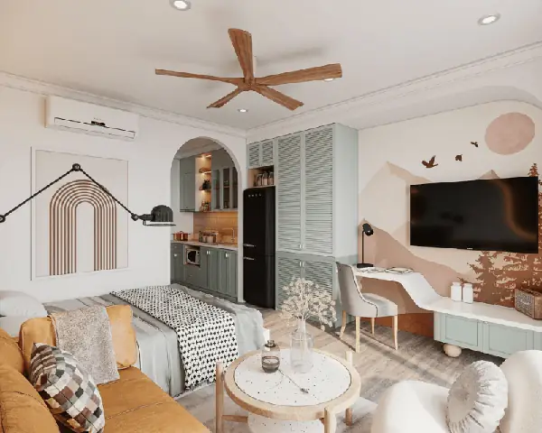 Bố Trí Căn Hộ 30m2