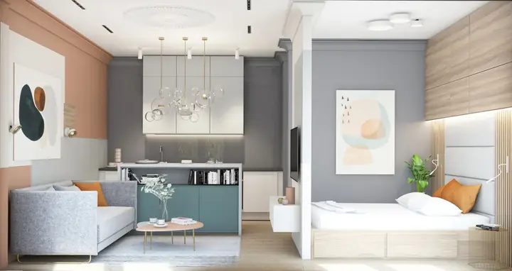 Mẫu Thiết Kế Căn Hộ 30m2 Số 2