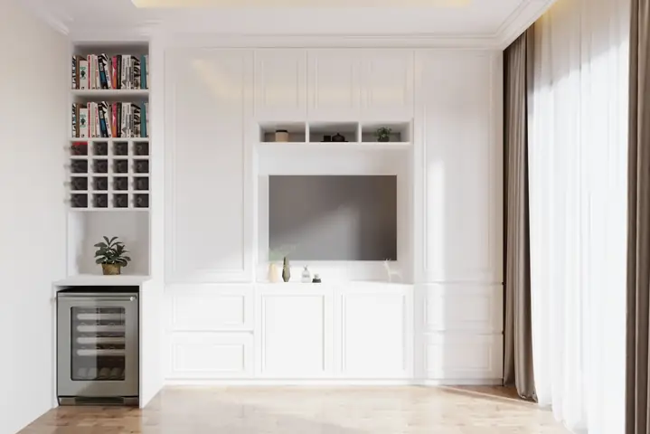 Mẫu Thiết Kế Căn Hộ 30m2 - 2 Phòng Ngủ Số 7