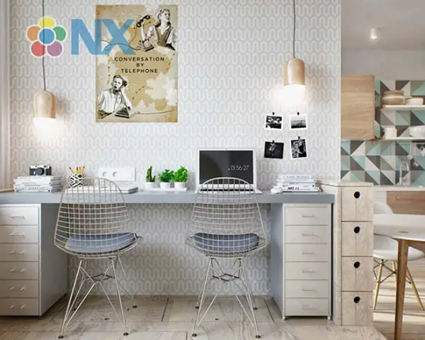 Thiết Kế Căn Hộ 40m2 2 Phòng Ngủ