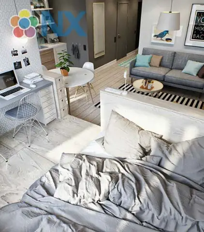 Thiết Kế Căn Hộ 40m2 2 Phòng Ngủ