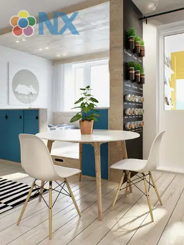 Thiết Kế Căn Hộ 40m2 2 Phòng Ngủ